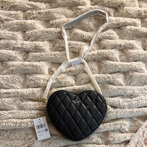 Kate Spade Black Heart Crossbody Bag
